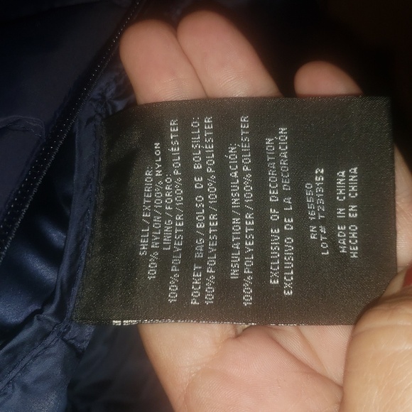 NEW Dark blue NEW 32 degrees vest men's size LG warm! Great Gift! - Picture 4 of 5